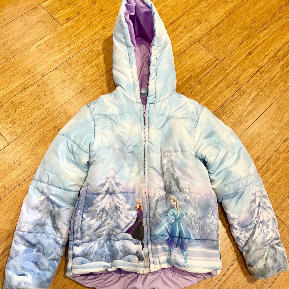 Frozen Kids Jacket - Light Blue